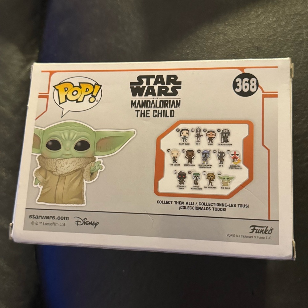 Funko Pop! The Child - Star Wars Grogu Bobblehead Mandalorian New in box - Picture 7 of 7